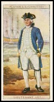 21 Lieutenant, 1777
